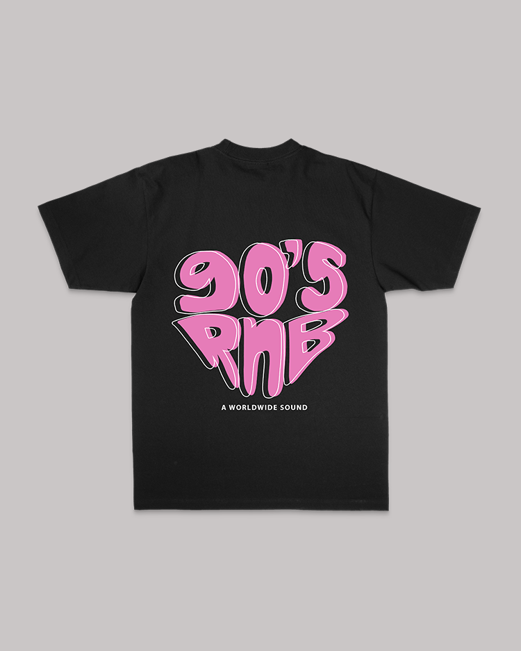 90s R&B BLACK TEE – Crescendo