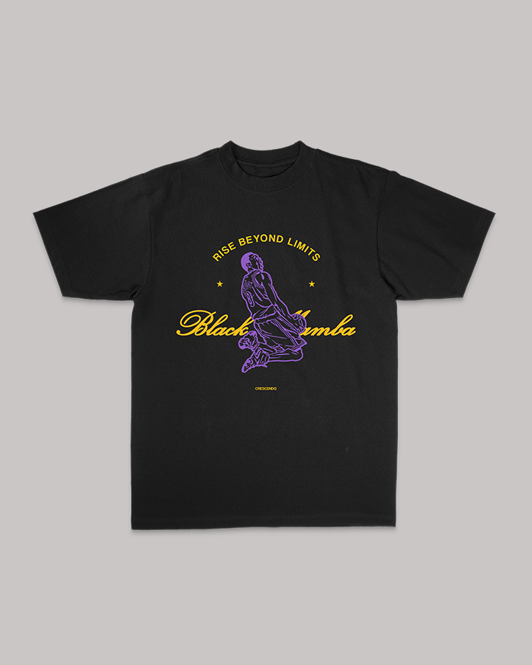 BLACK MAMBA BLACK TEE – Crescendo