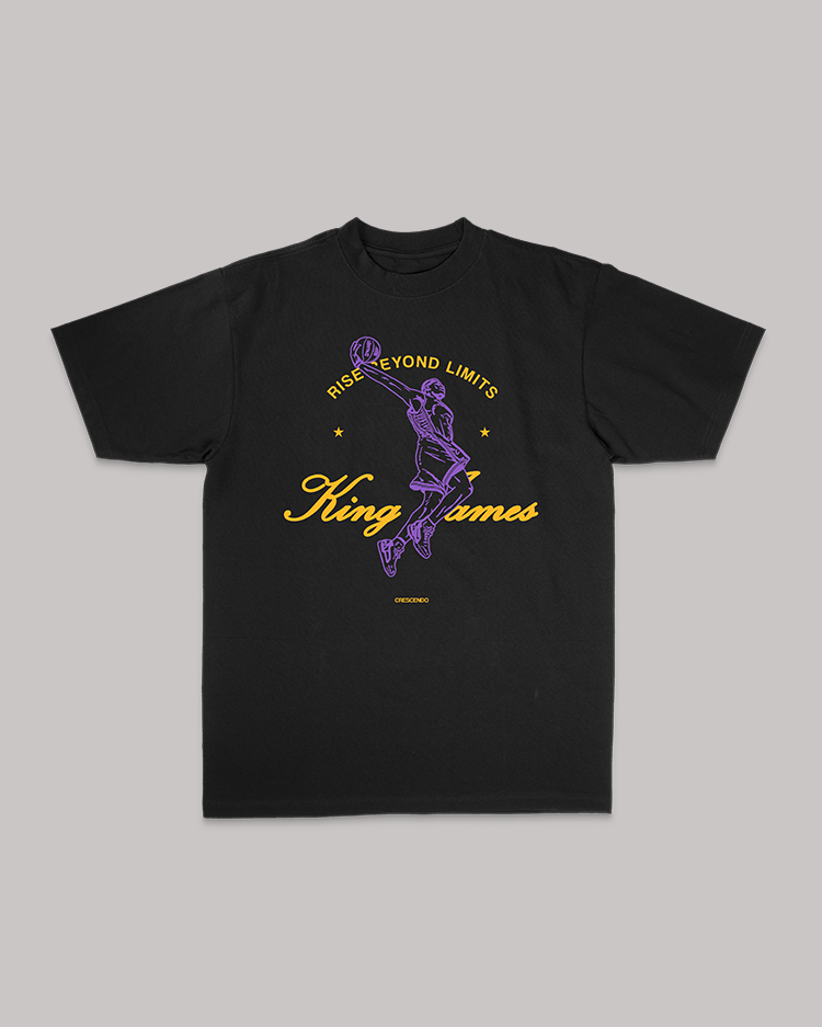 KING JAMES BLACK TEE – Crescendo