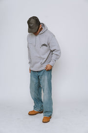 INNER STRENGTH GRAY HOODIE