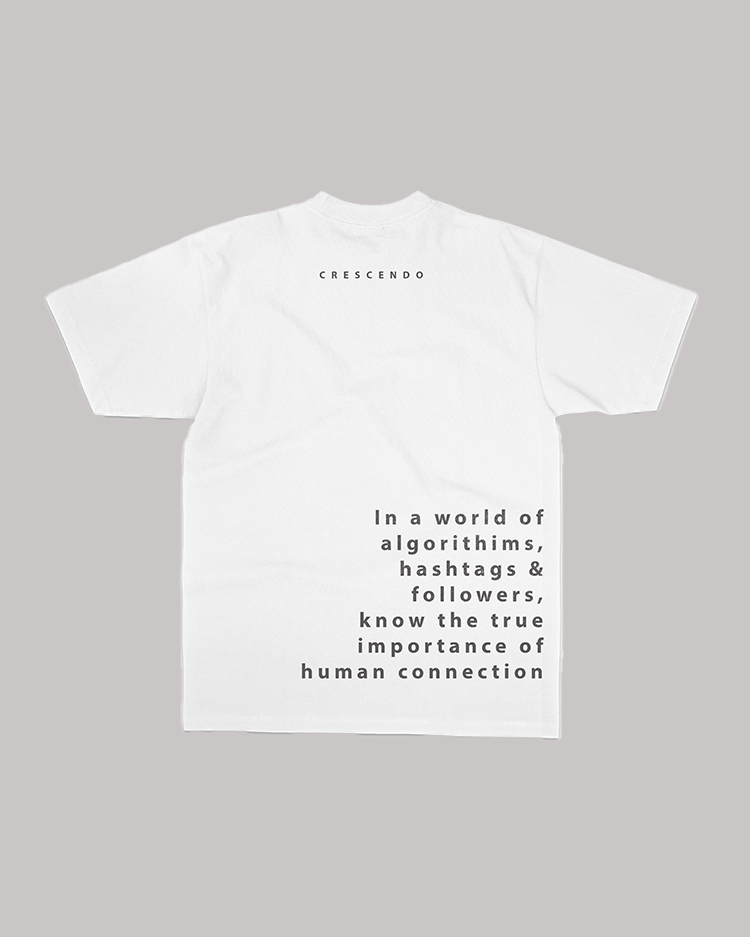 ALGORITHM WHITE TEE