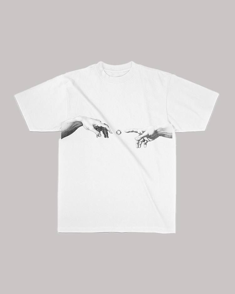 ALGORITHM WHITE TEE