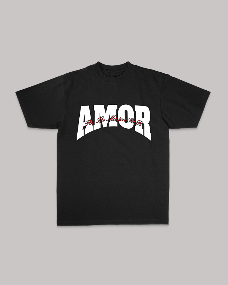 AMOR BLACK TEE