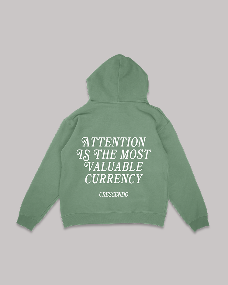 ATTENTION CURRENCY SAGE HOODIE