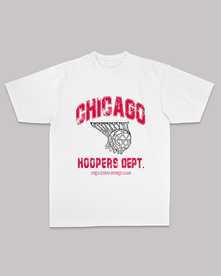 HOOPERS DEPT. CHICAGO WHITE TEE