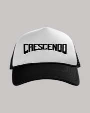 CRESCENDO ARCH WHITE/BLACK TRUCKER