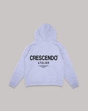 CRESCENDO ATELIER GRAY HOODIE