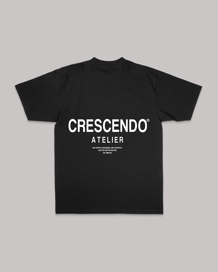 CRESCENDO ATELIER BLACK TEE