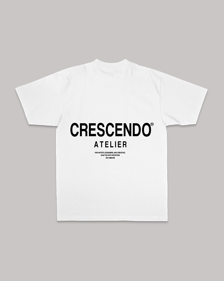 CRESCENDO ATELIER WHITE TEE