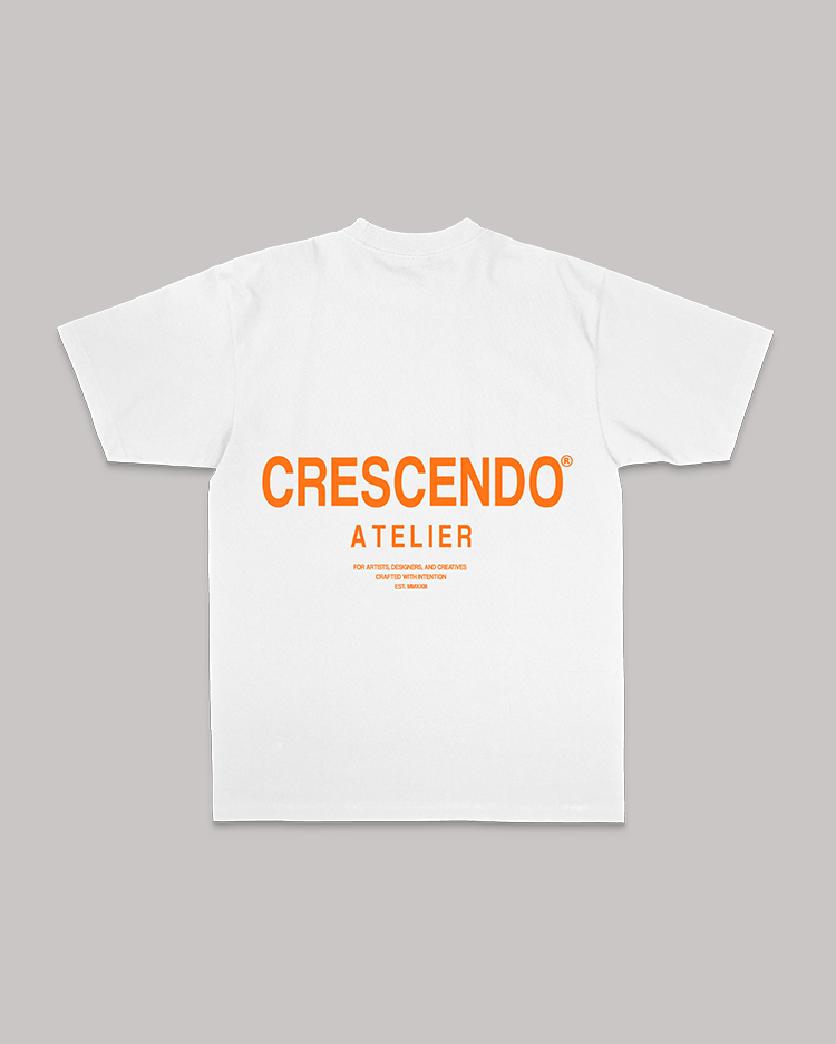 CRESCENDO ATELIER HALLOWEEN WHITE TEE