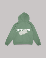 CRESCENDO ATELIER TAPE SAGE HOODIE