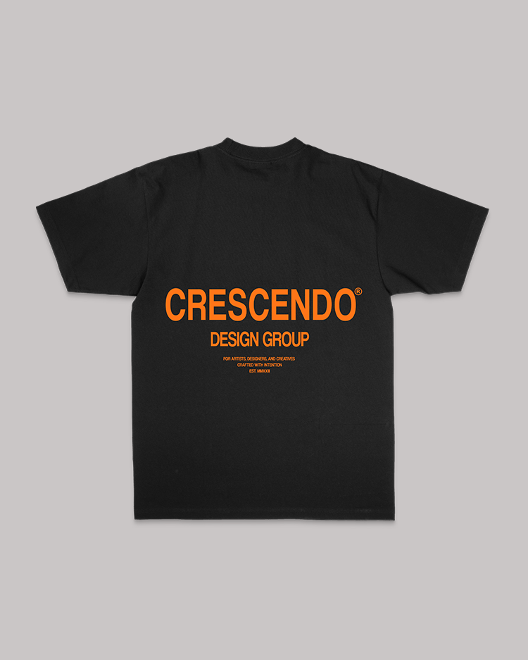 CRESCENDO DESIGN GROUP HALLOWEEN BLACK TEE