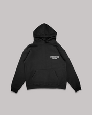 CRESCENDO DESIGN GROUP TAPE BLACK HOODIE