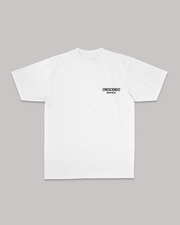 CRESCENDO DESIGN GROUP WHITE TEE