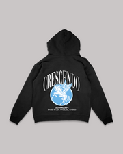 CRESCENDO PEGASUS BLACK HOODIE