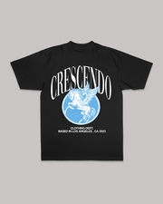 CRESCENDO PEGASUS BLACK TEE