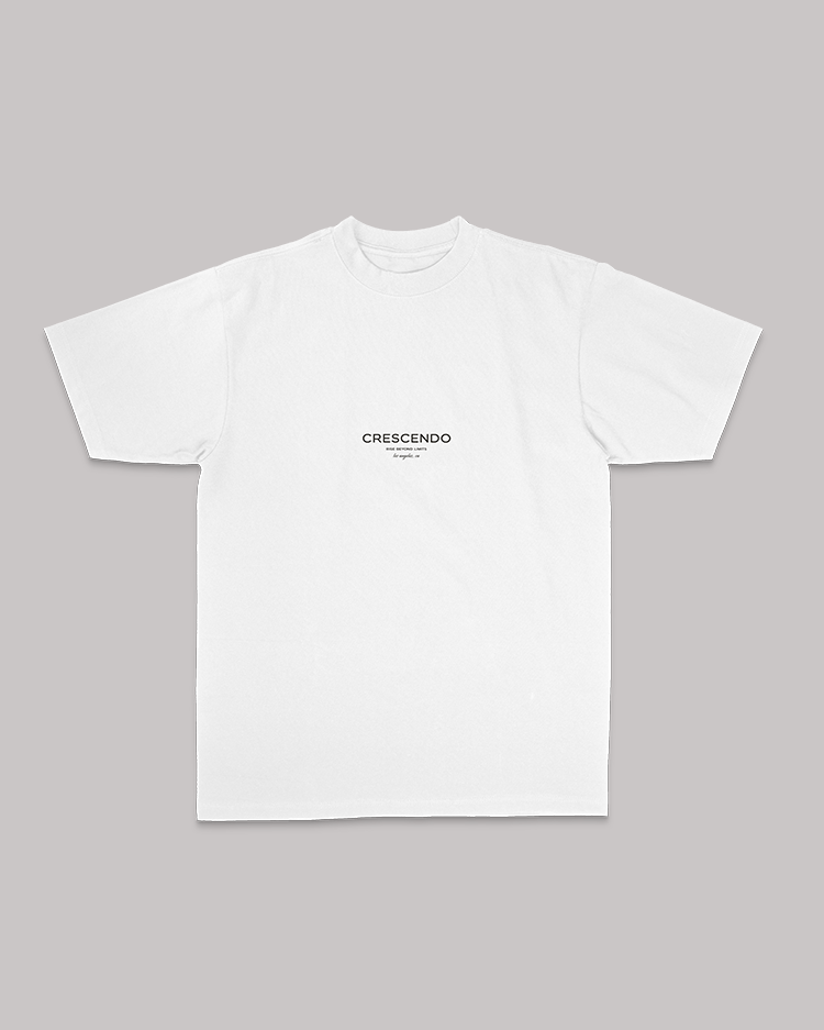 CRESCENDO RISE EAGLE WHITE TEE