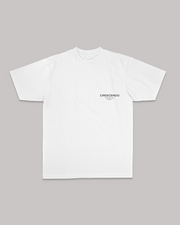 CRESCENDO RISE MINIMAL WHITE TEE