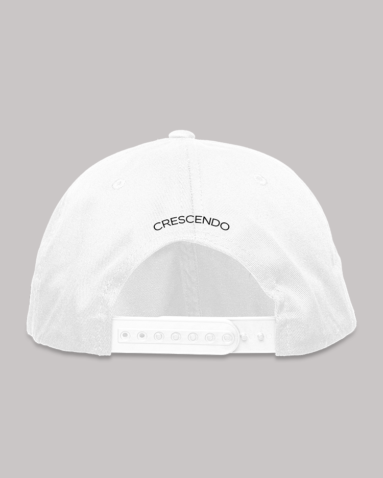 HOOPERS DEPT WHITE/BLACK SNAPBACK