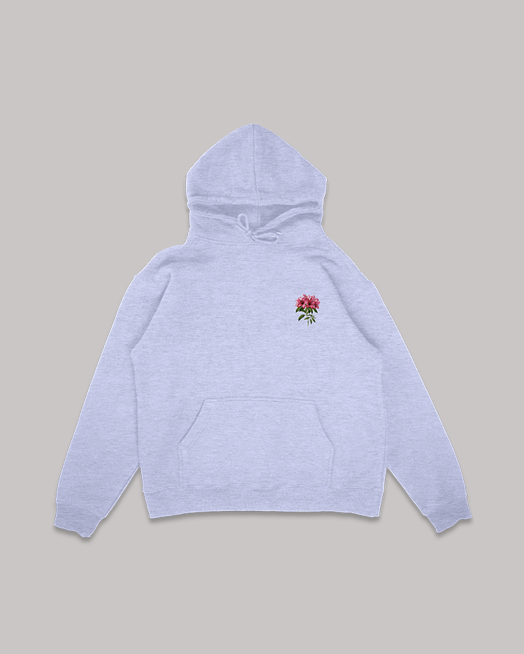 ETERNAL BLOOM GRAY HOODIE