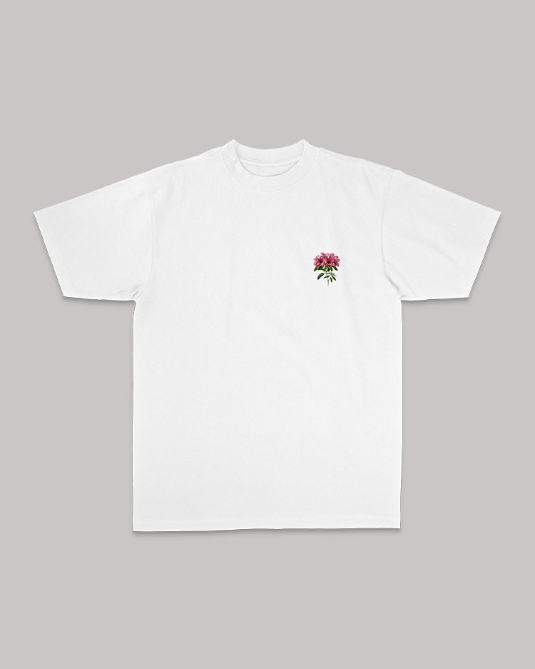 ETERNAL BLOOM WHITE TEE