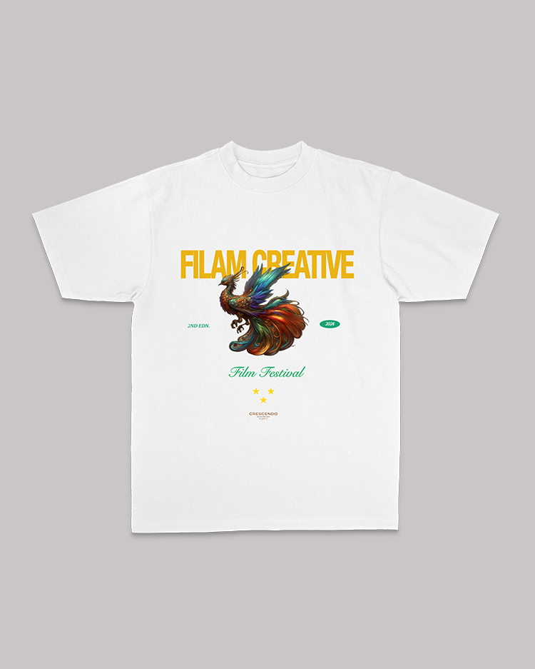 FILAM CREATIVE FILM FEST WHITE TEE