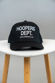 HOOPERS DEPT BLACK SNAPBACK