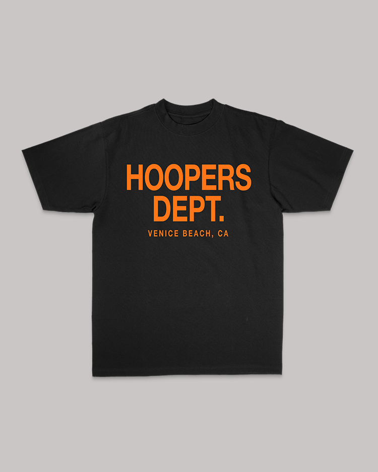 HOOPERS DEPT. VENICE BEACH HALLOWEEN BLACK TEE