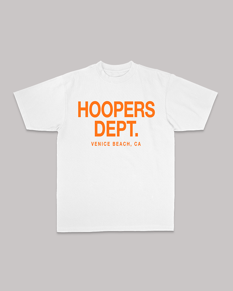 HOOPERS DEPT. VENICE BEACH HALLOWEEN WHITE TEE