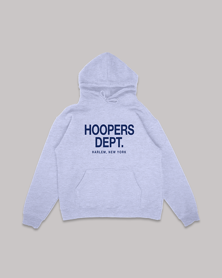 HOOPERS DEPT. HARLEM GRAY HOODIE