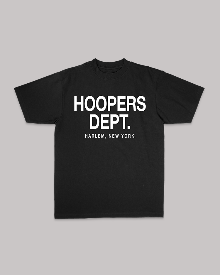 HOOPERS DEPT. HARLEM BLACK TEE