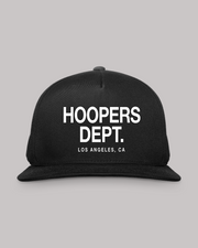 HOOPERS DEPT BLACK SNAPBACK