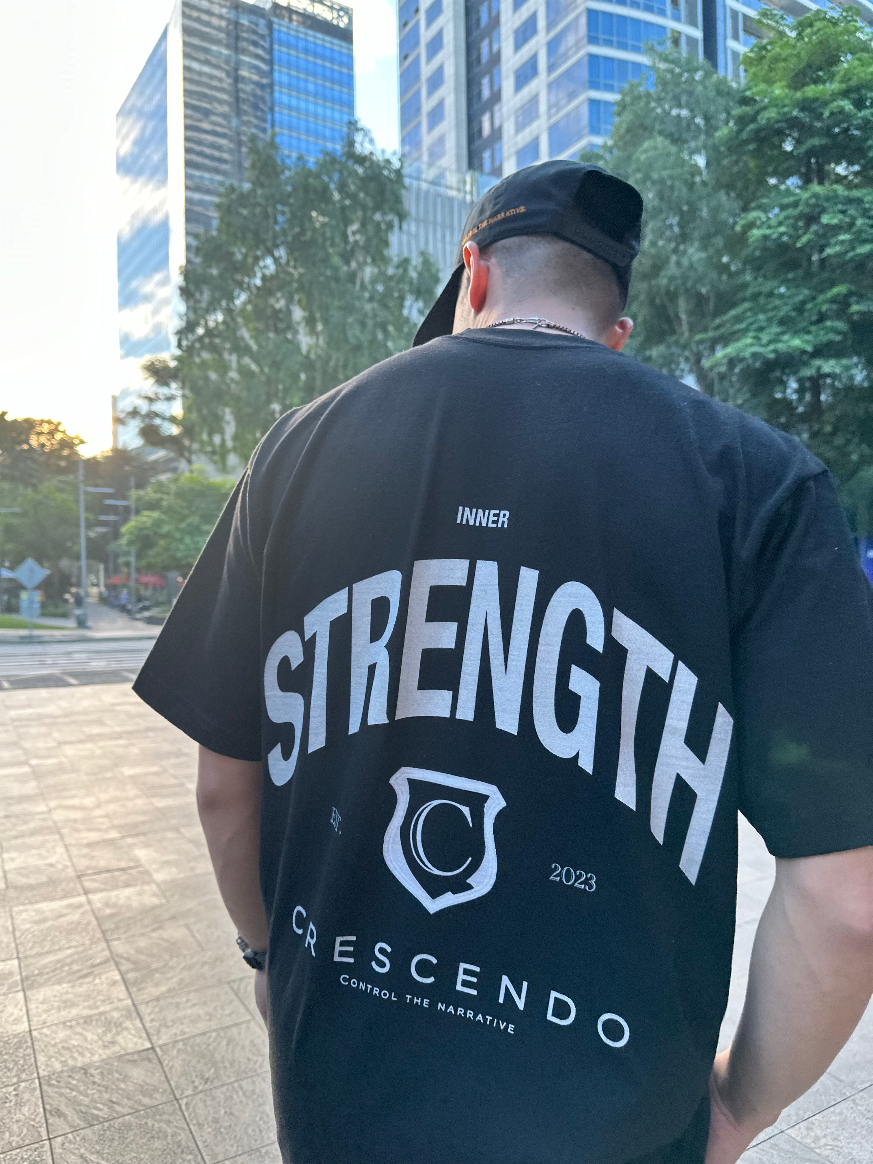 INNER STRENGTH BLACK TEE