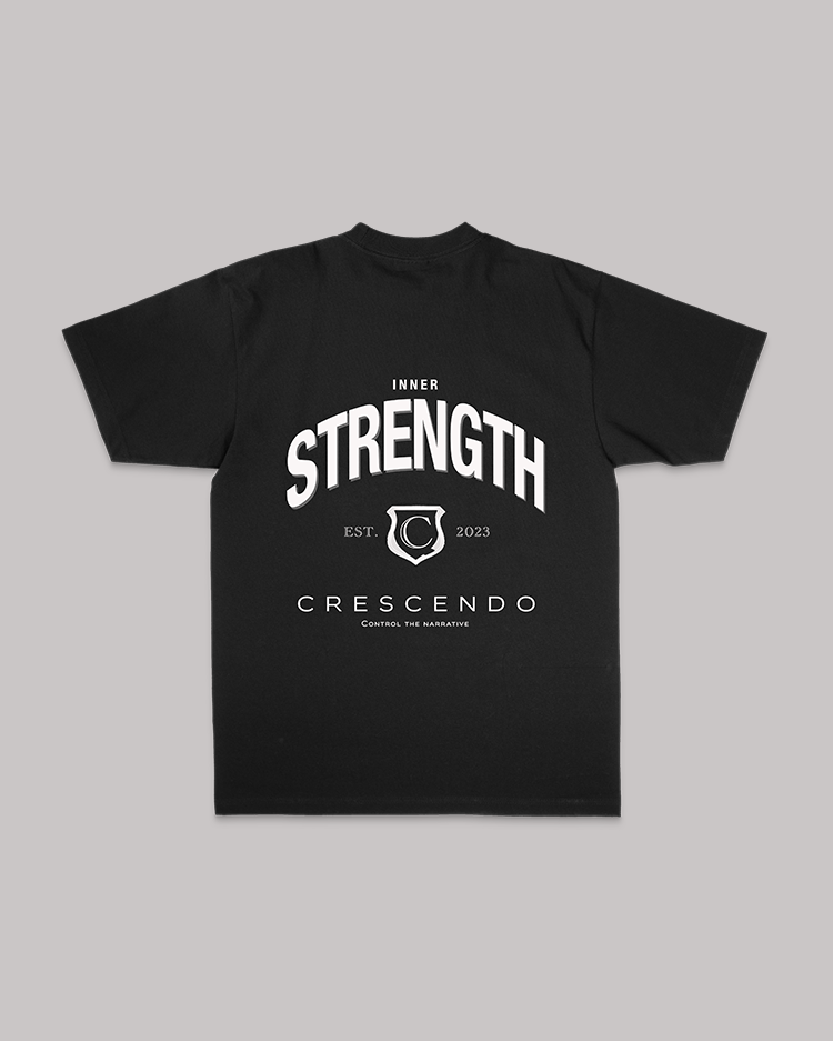 INNER STRENGTH BLACK TEE