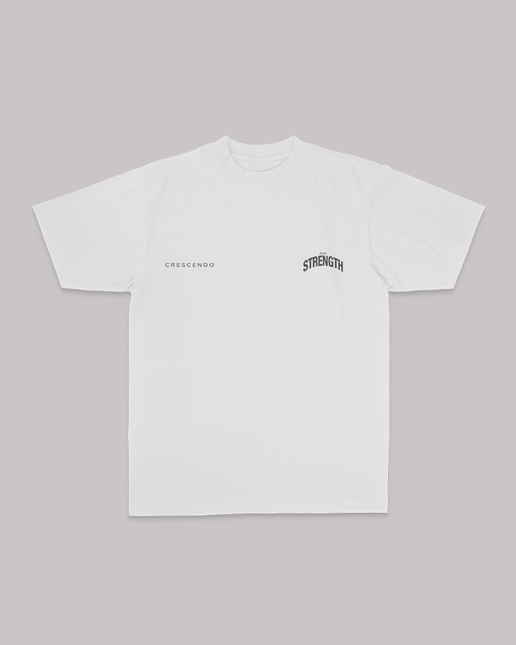 INNER STRENGTH WHITE TEE