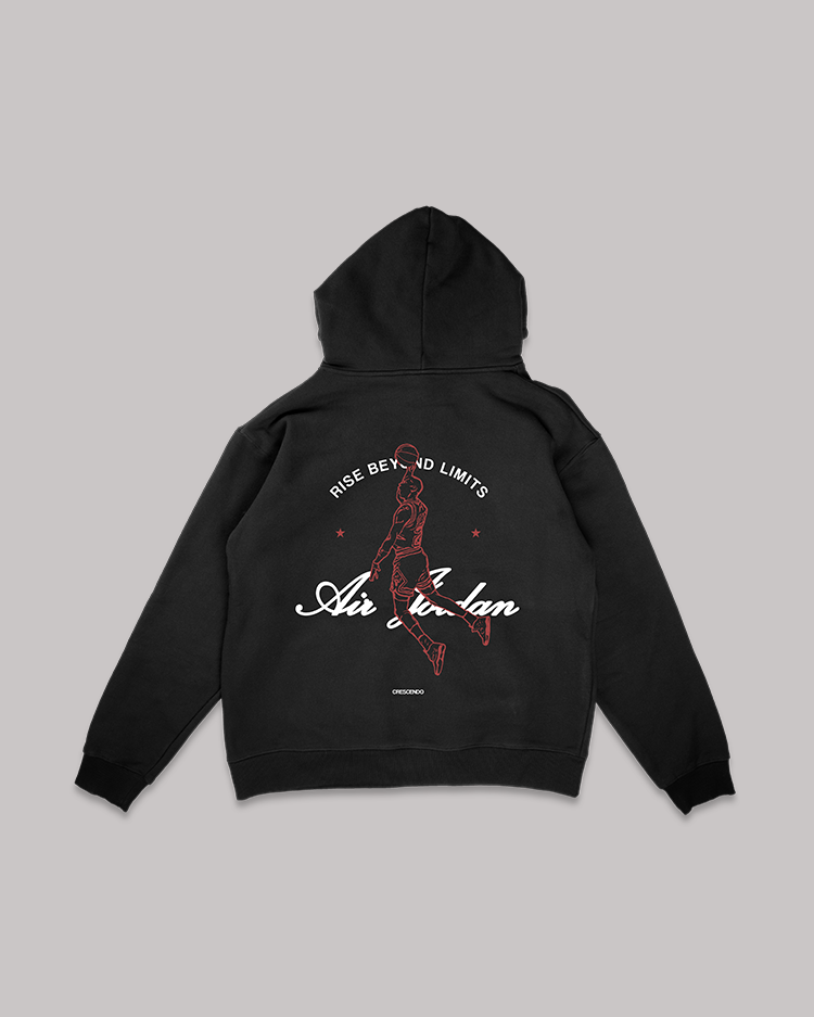 JORDAN BLACK HOODIE