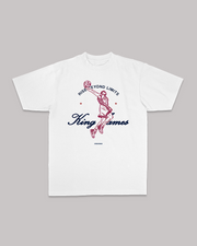 KING JAMES  WHITE TEE