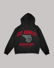 HOOPERS DEPT. LOS ANGELES BLACK HOODIE