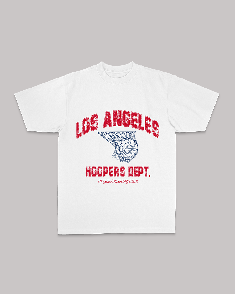 HOOPERS DEPT. LOS ANGELES WHITE TEE