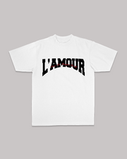L'AMOUR WHITE TEE