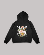 LIVE YOUR TRUTH BLACK HOODIE