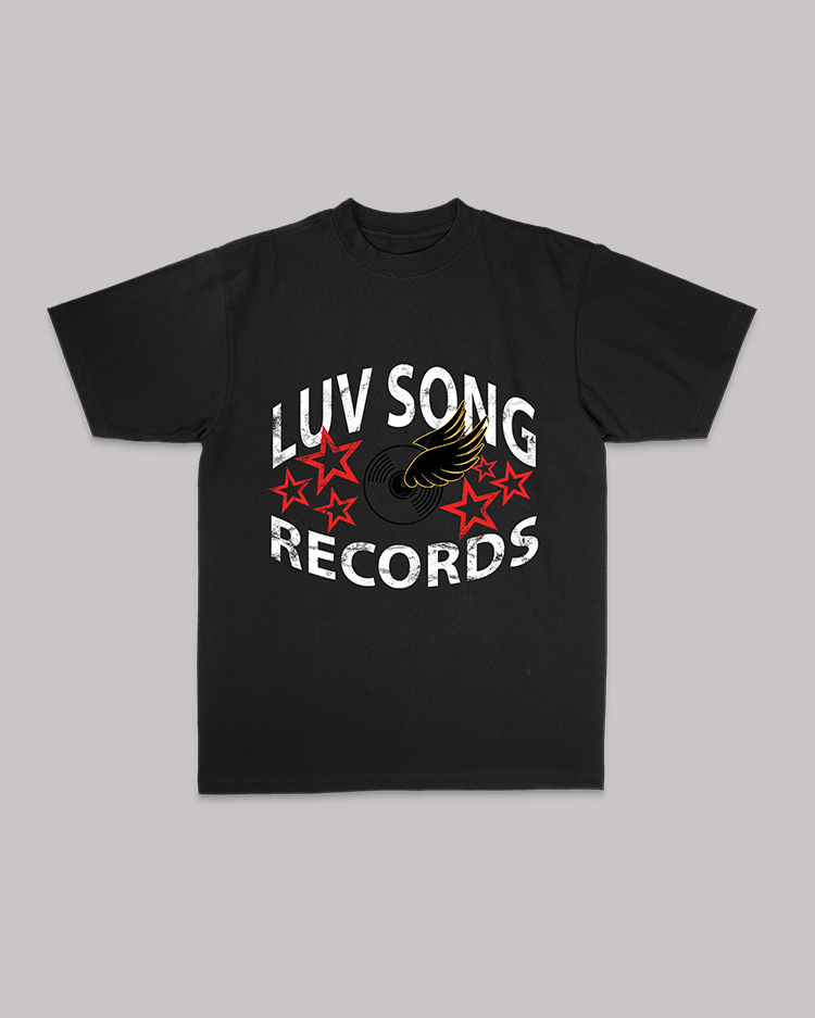 LUV SONG RECORDS BLACK TEE