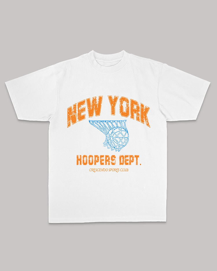 HOOPERS DEPT. NEW YORK WHITE TEE