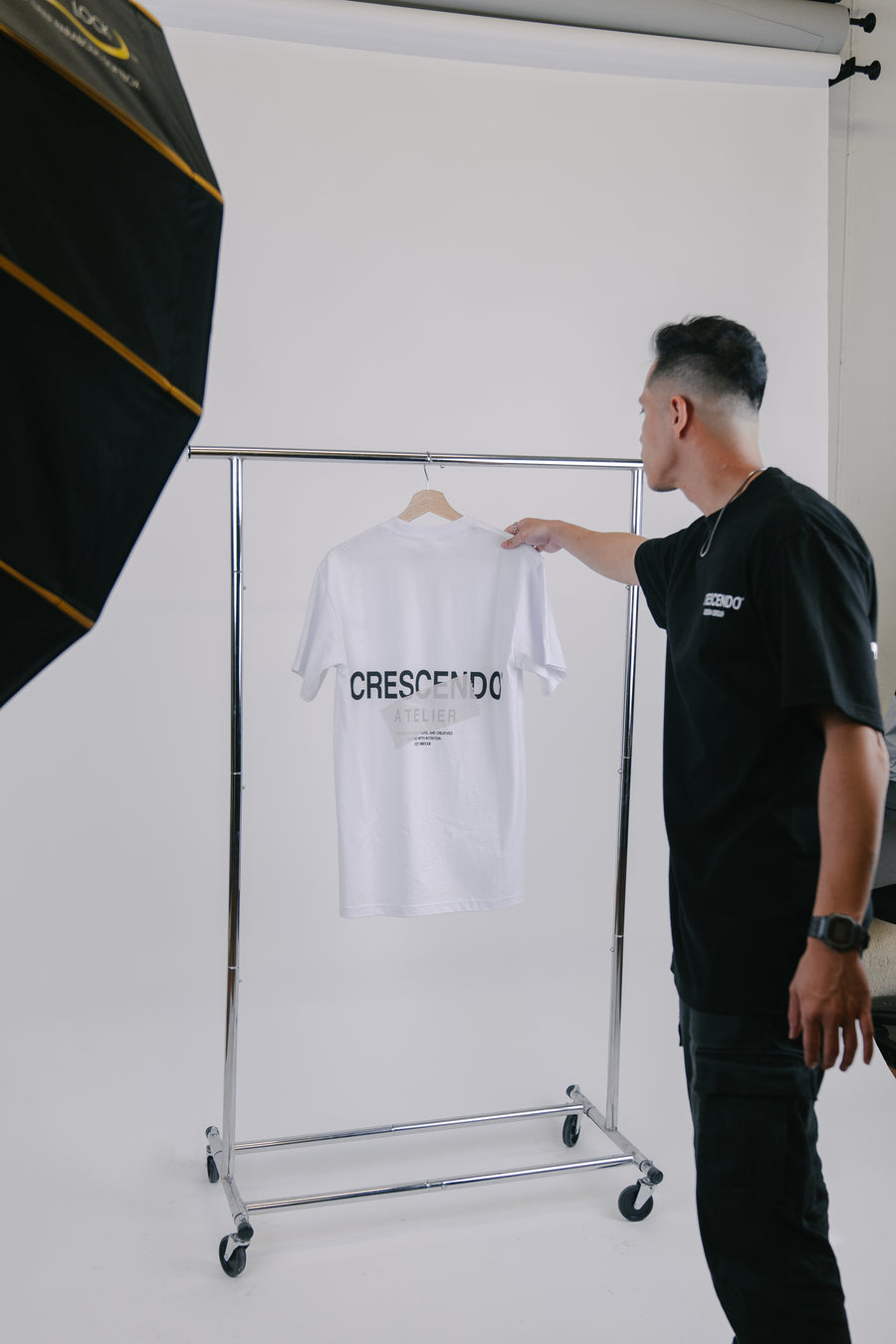 CRESCENDO ATELIER WHITE TEE