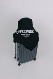 CRESCENDO DESIGN GROUP BLACK HOODIE