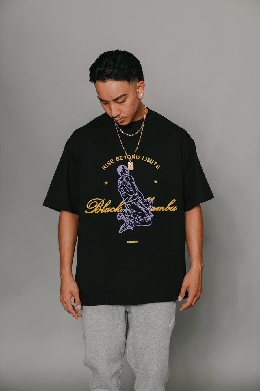 BLACK MAMBA BLACK TEE