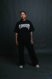 AMOR BLACK TEE