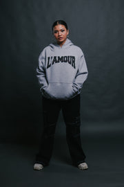 LOVER GRAY HOODIE
