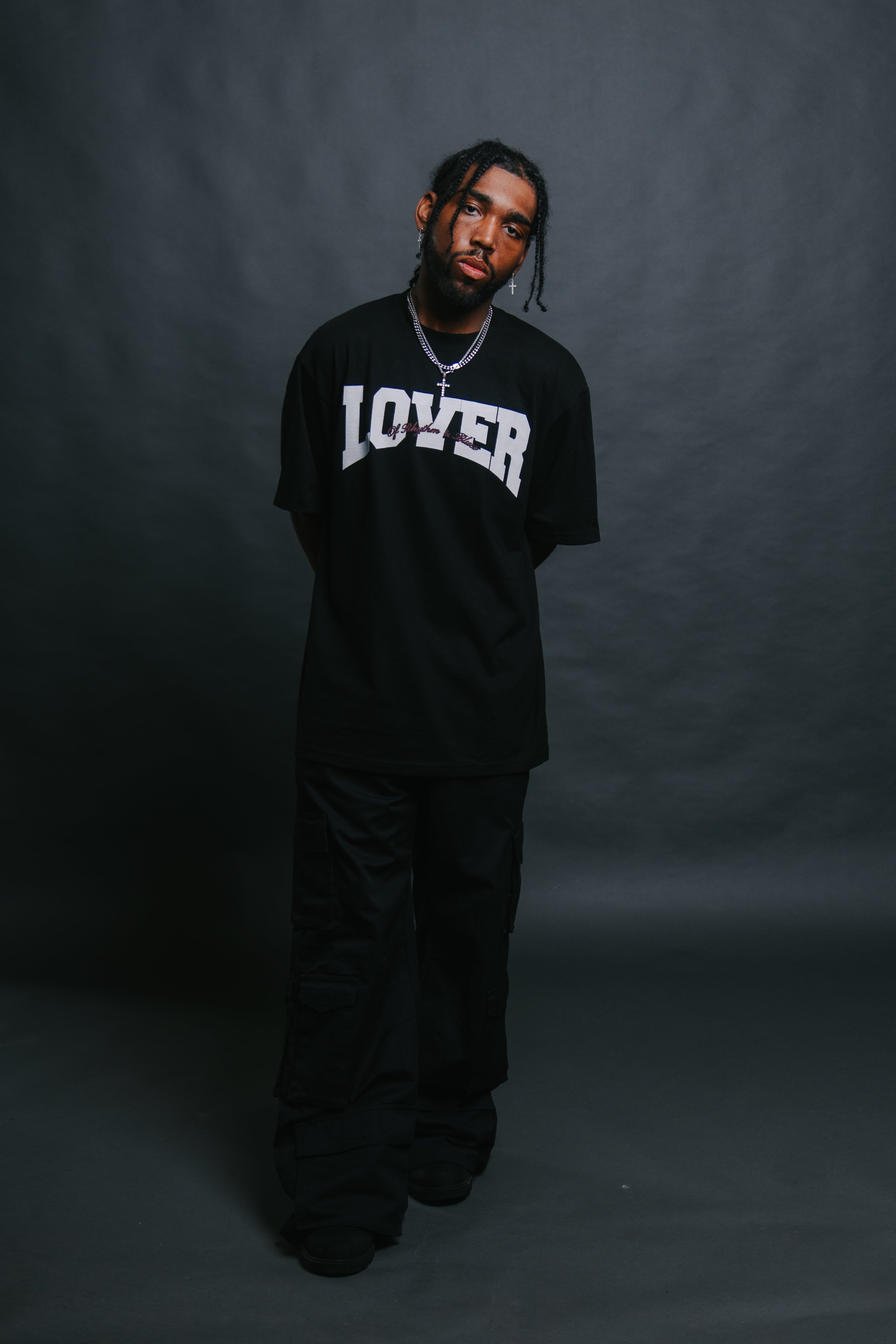 LOVER BLACK HOODIE