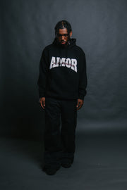 AMOR BLACK HOODIE